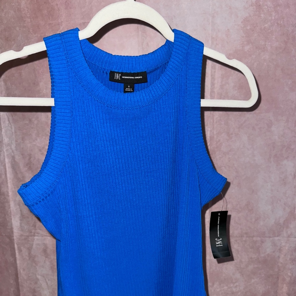 NWT I.N.C. Ribbed Tank Top [Size S]